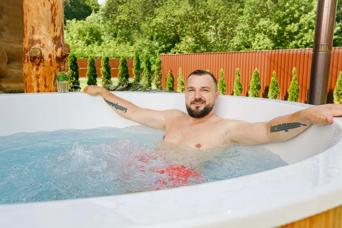 Система аэромассажа с хромотерапией LED RGB фонарь