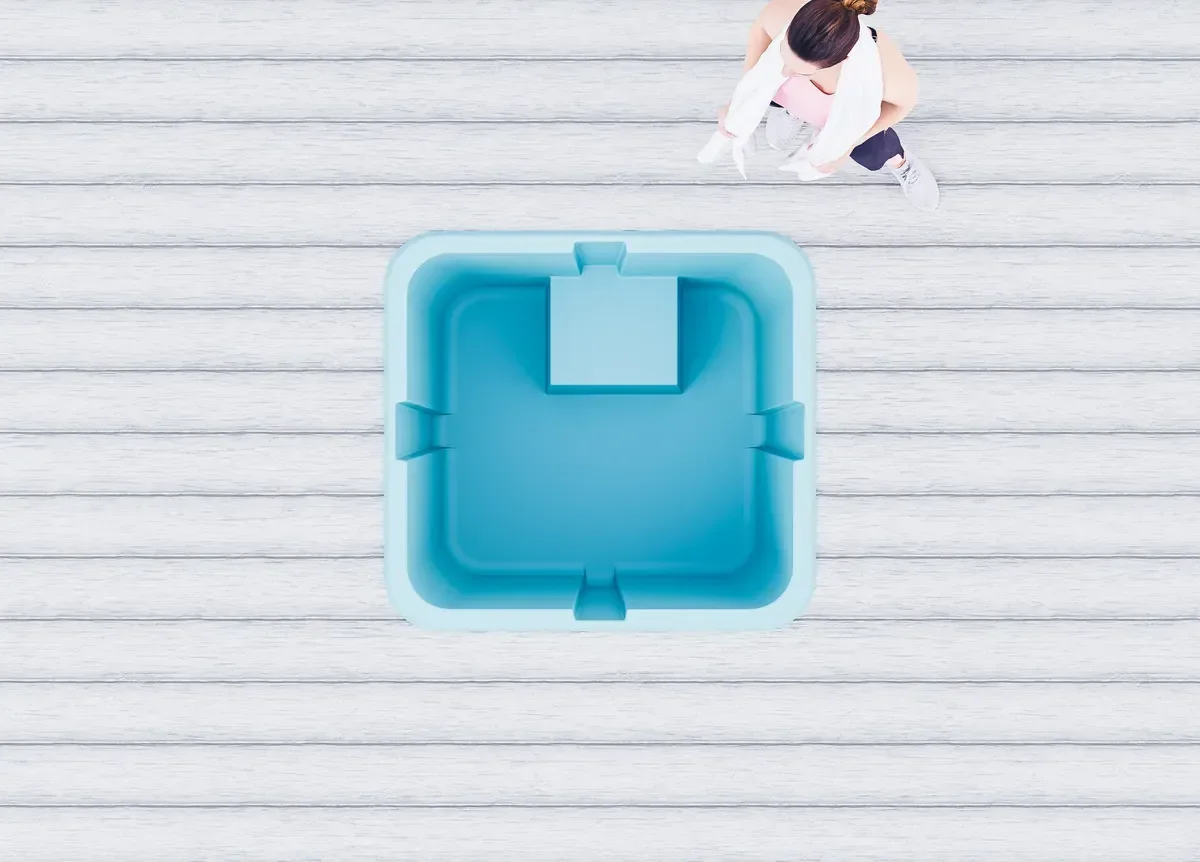 Технический приямок маленький