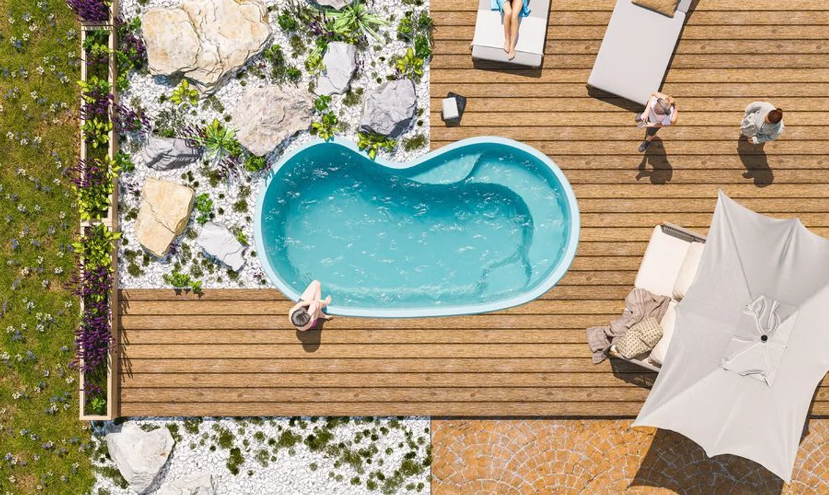 Композитный бассейн Оптима