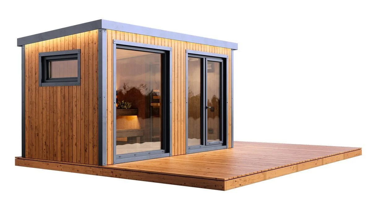 Модульная баня М4 (4,20 м)