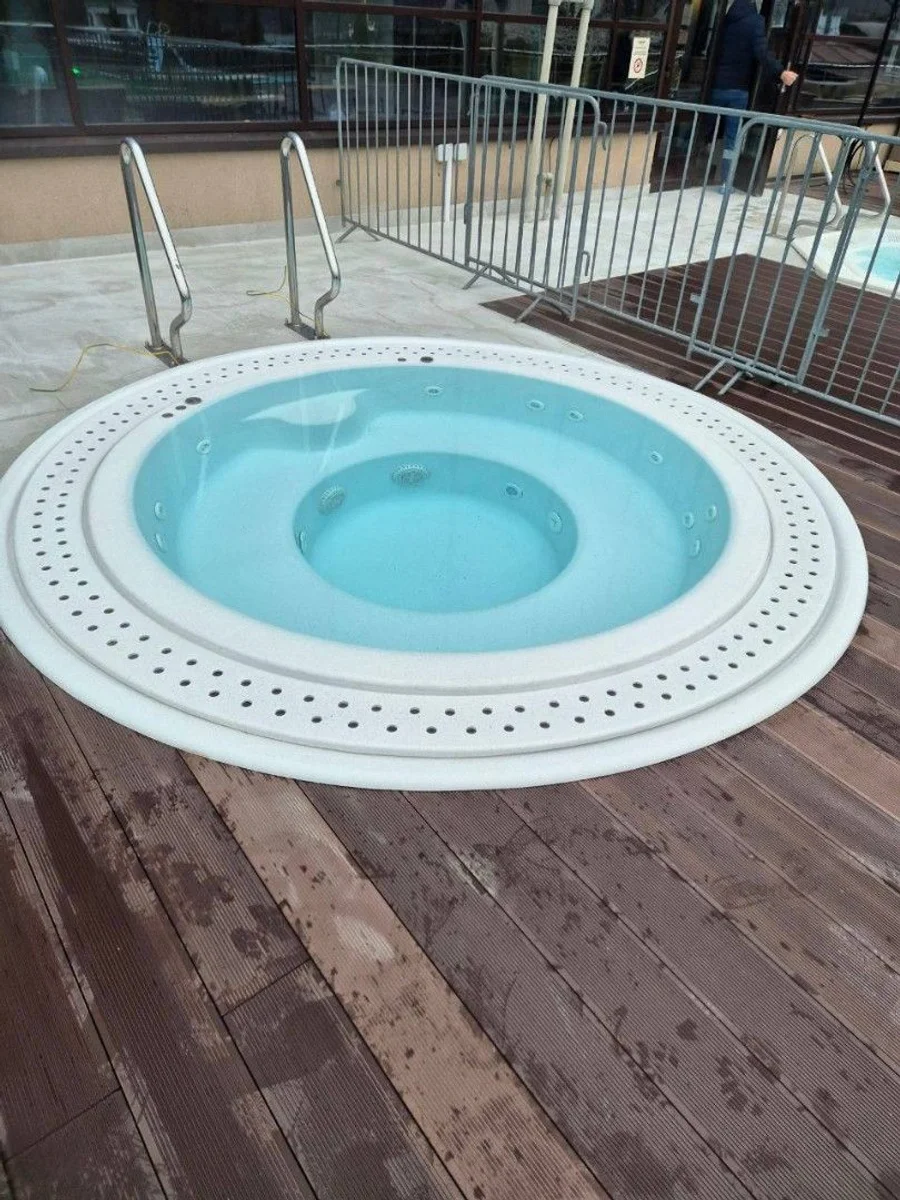 Композитный бассейн Спа переливной