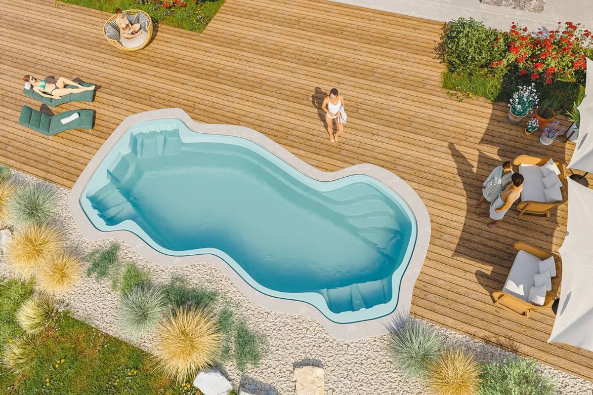 Композитный бассейн Калипсо