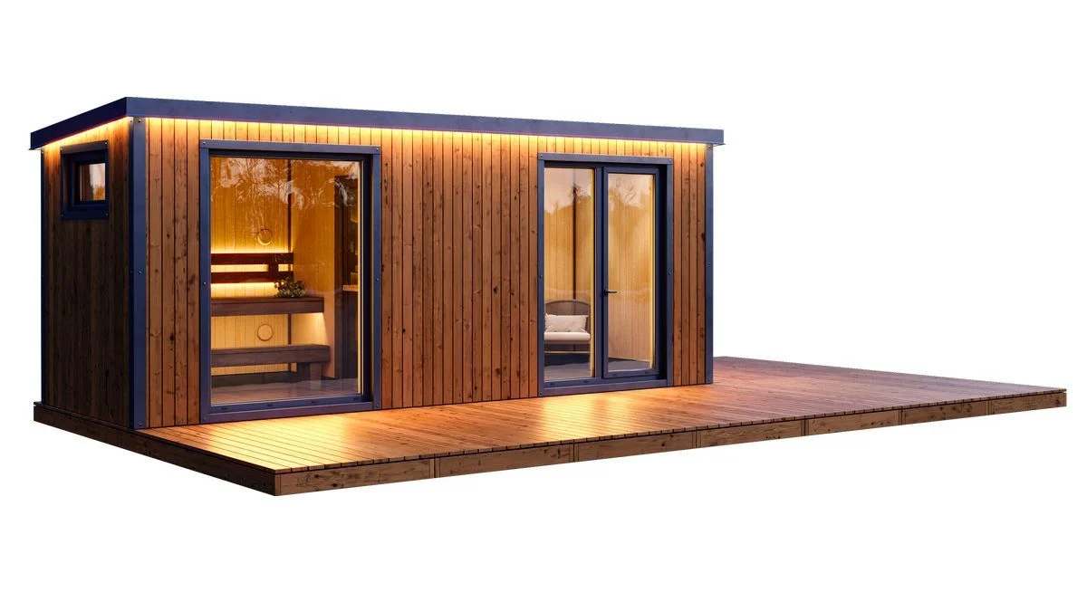 Модульная баня М6 (6 м)