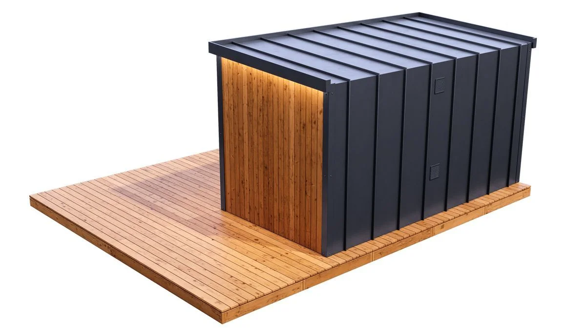 Модульная баня М4 (4,20 м)