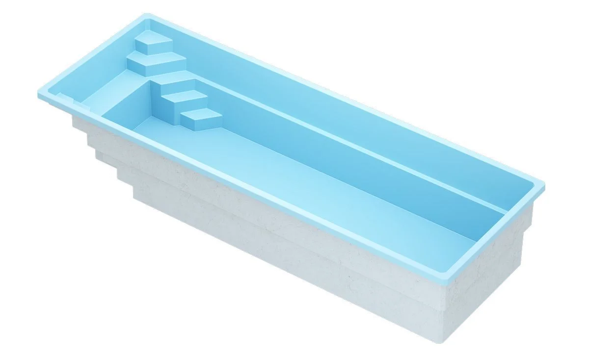 Композитный бассейн Ривьера 1000