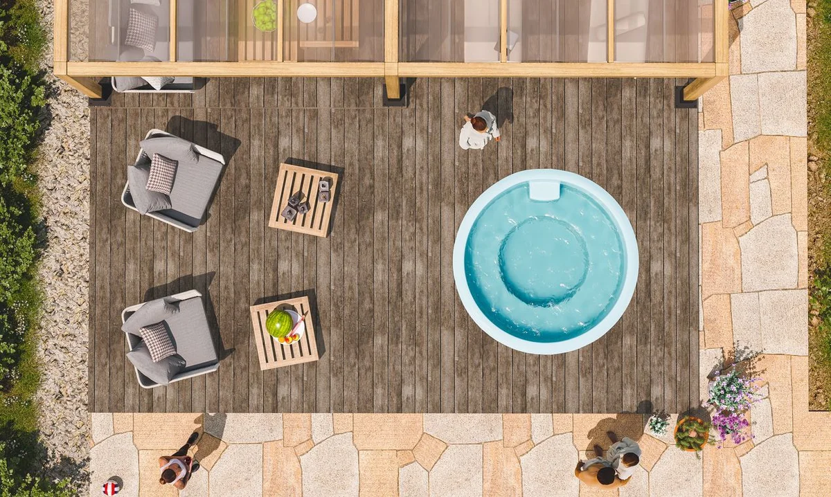 Композитный бассейн Спа лайт