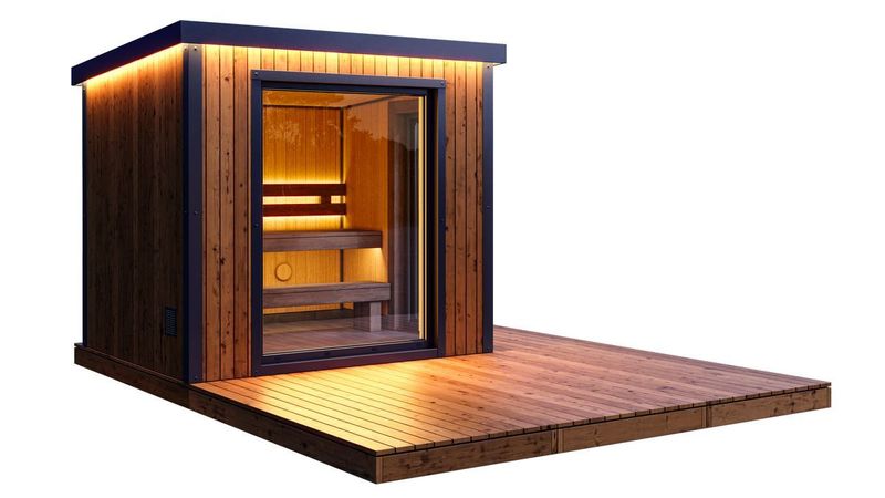 Модульная баня М2 (2,55 м)