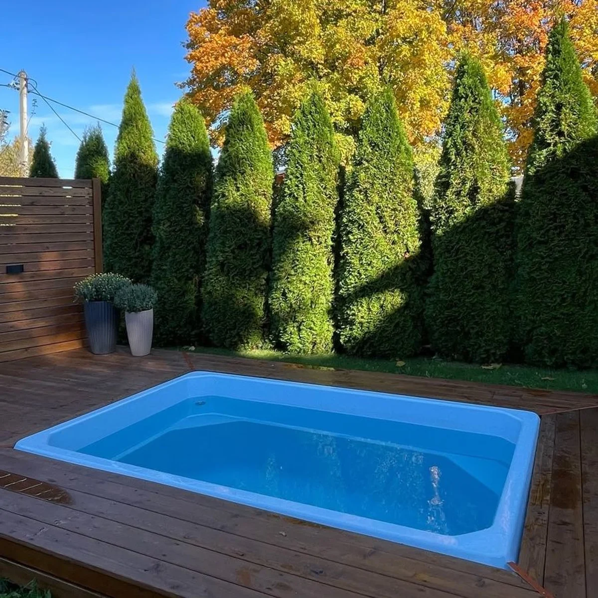 Композитный бассейн Комфорт