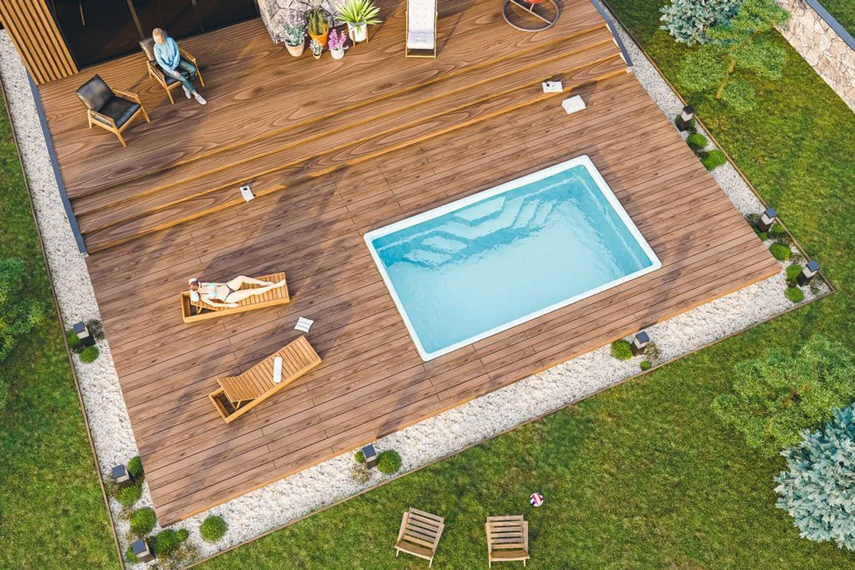 Композитный бассейн Корсо