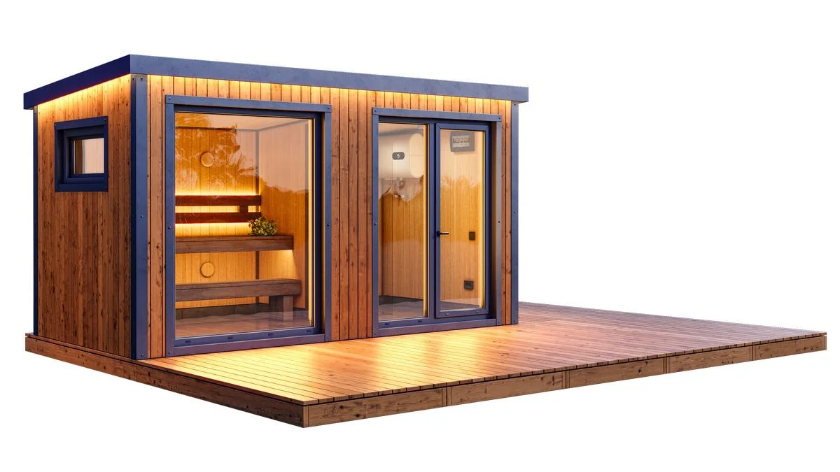 Модульная баня М4 (4,20 м)