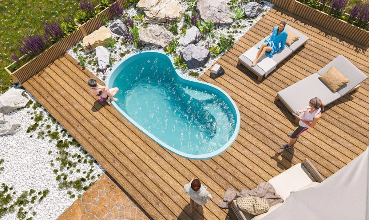 Композитный бассейн Оптима