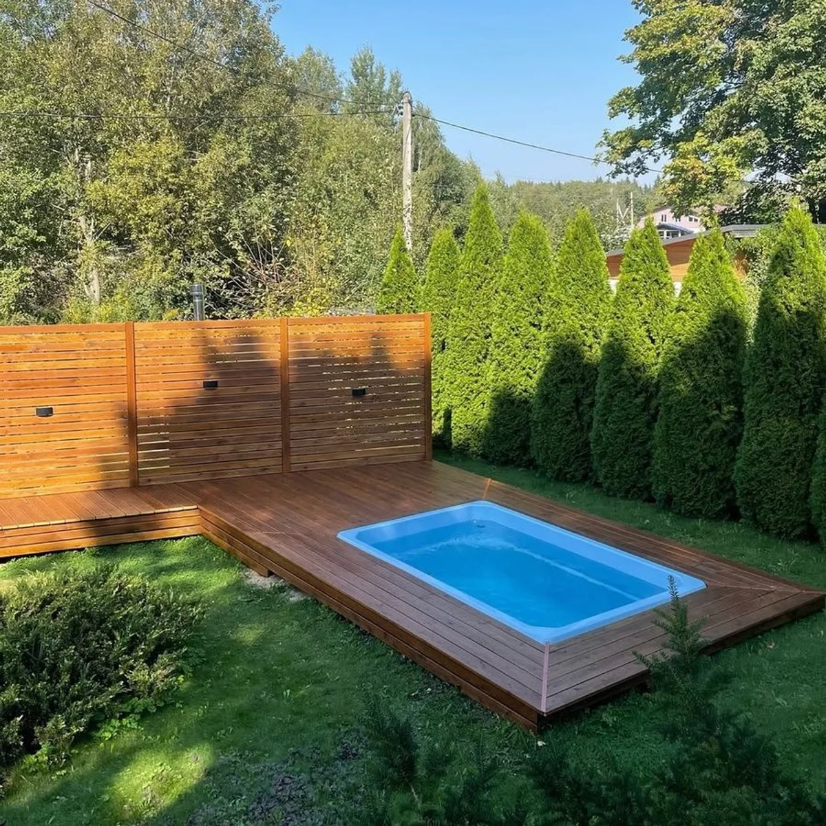 Композитный бассейн Комфорт