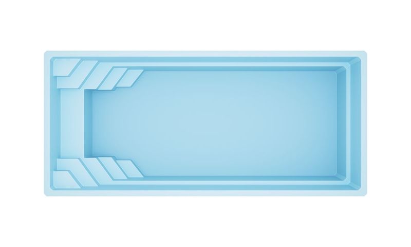 Композитный бассейн Ривьера 800