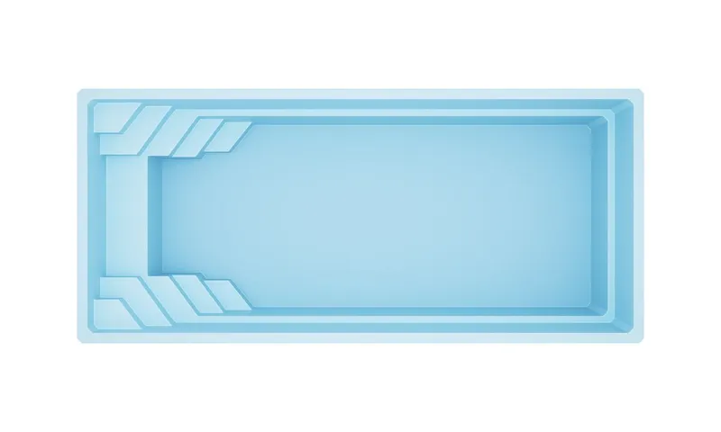 Композитный бассейн Ривьера 800