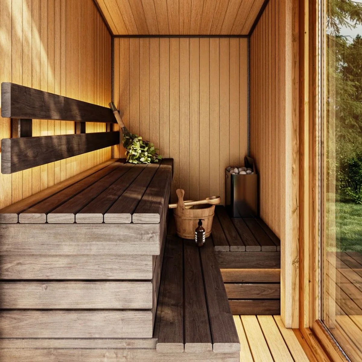 Модульная баня L1 (1,5 м)