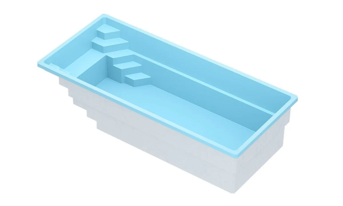 Композитный бассейн Ривьера 800