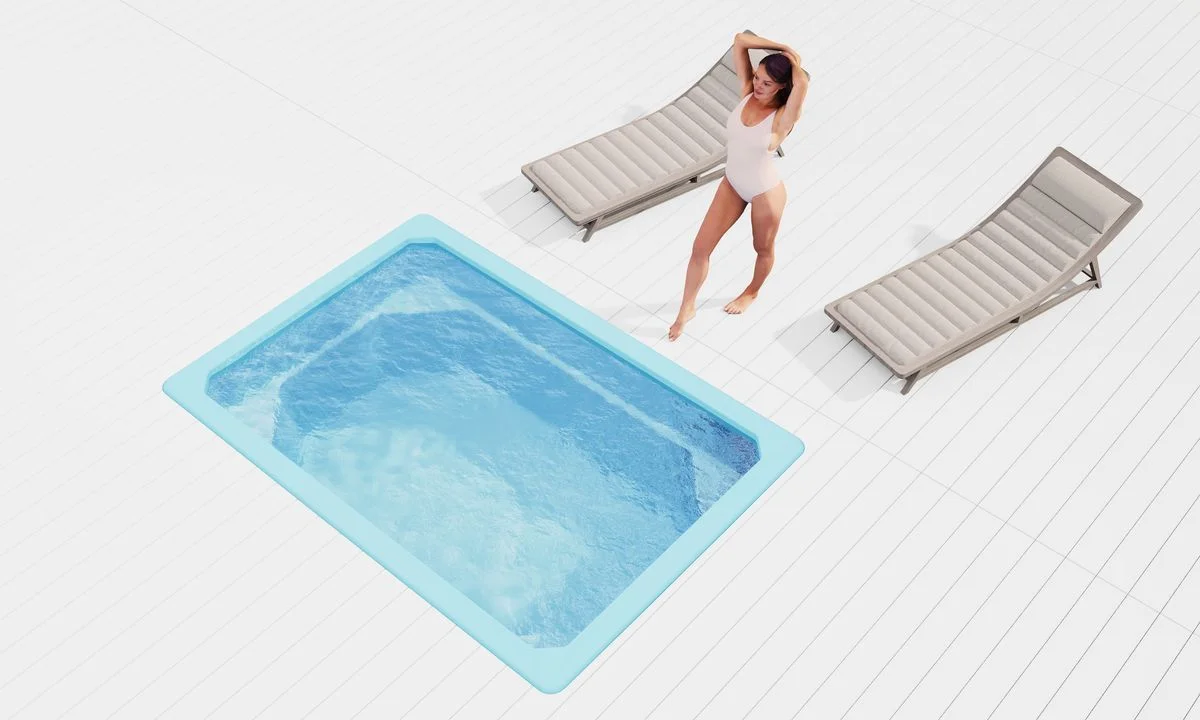 Композитный бассейн Комфорт