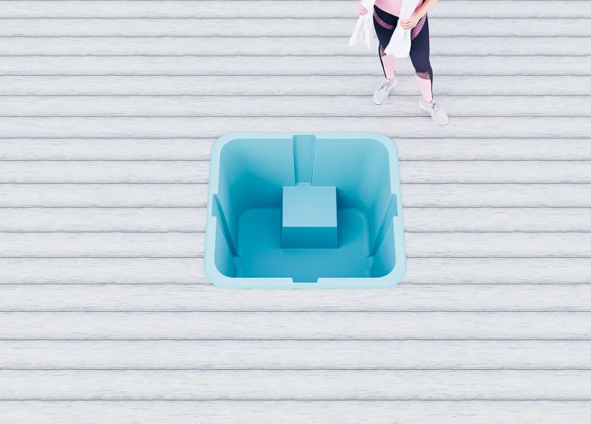 Технический приямок маленький