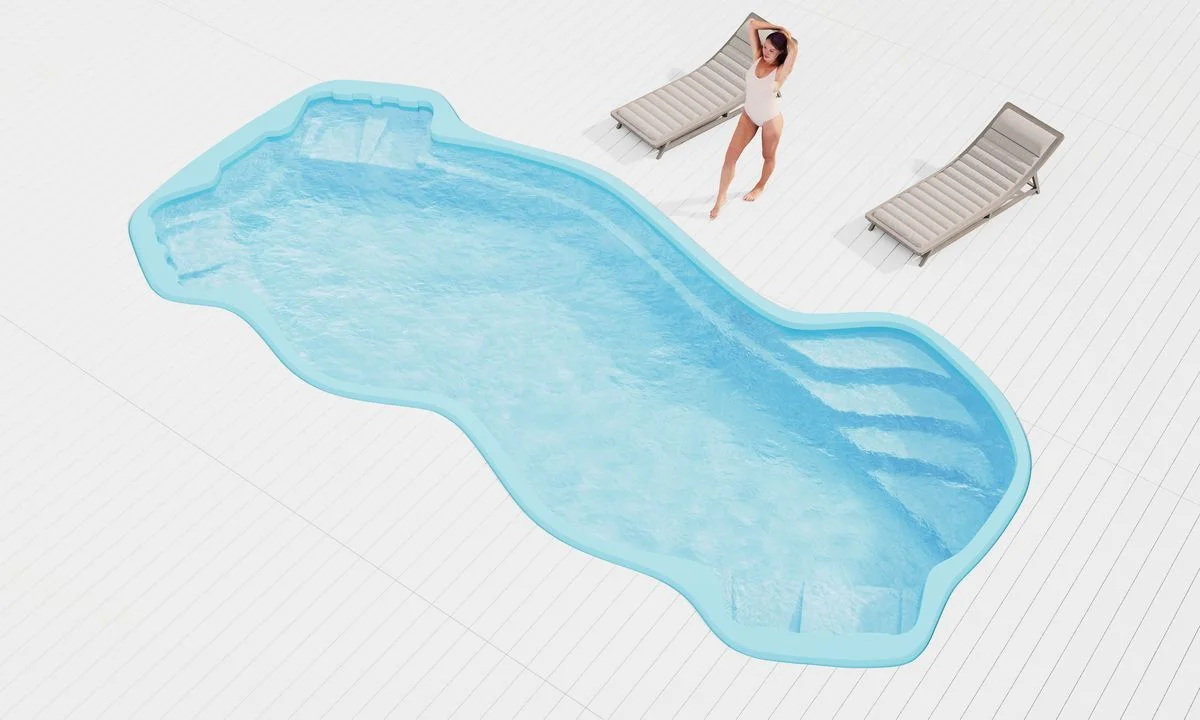 Композитный бассейн Калипсо