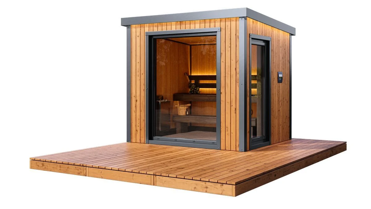 Модульная баня М2 (2,55 м)