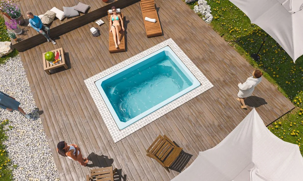 Композитный бассейн Комфорт