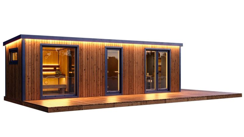 Модульная баня М8 (8 м)