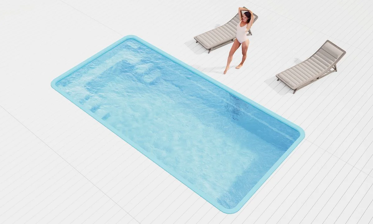 Композитный бассейн Эри 600