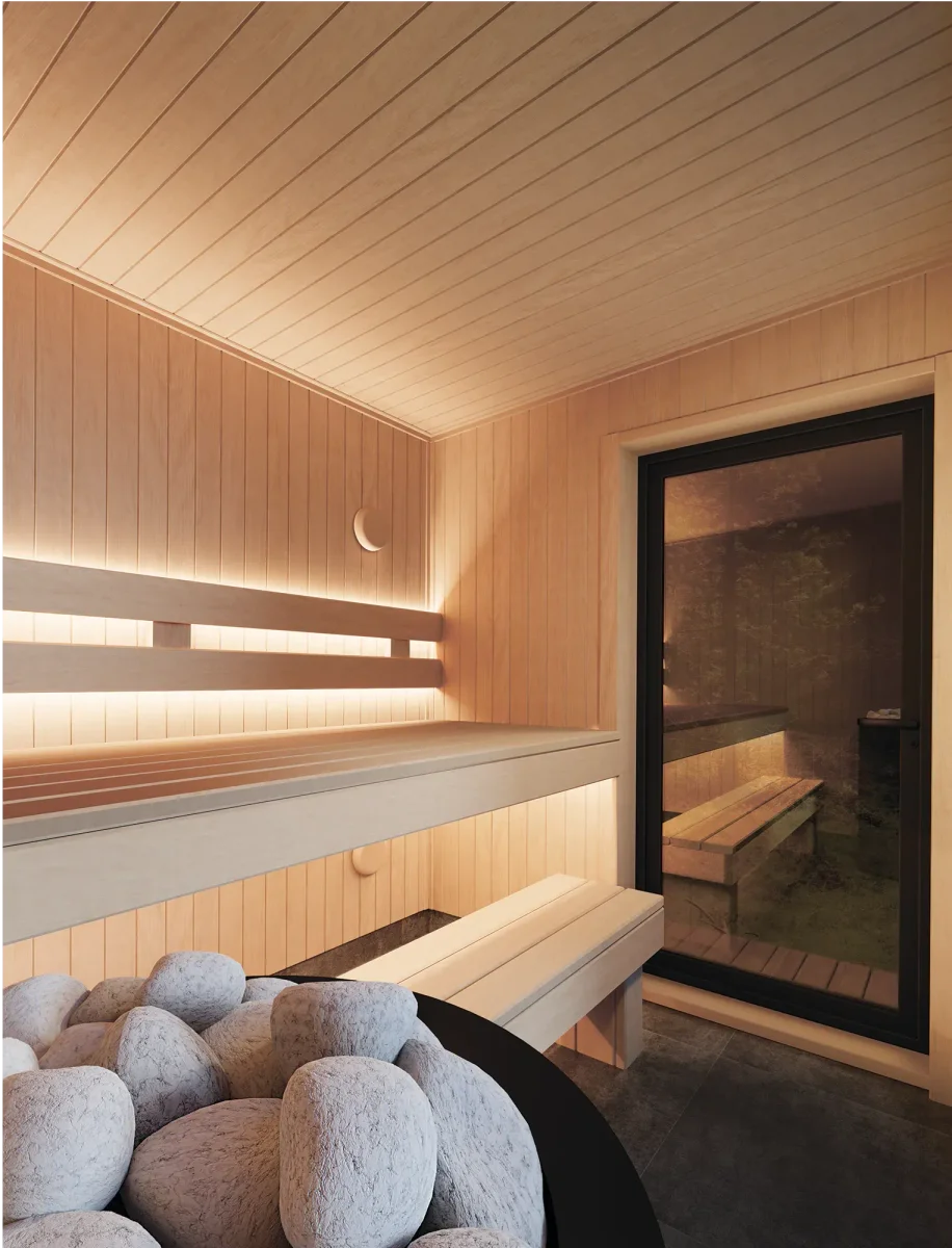 Модульная баня М2 (2,55 м)